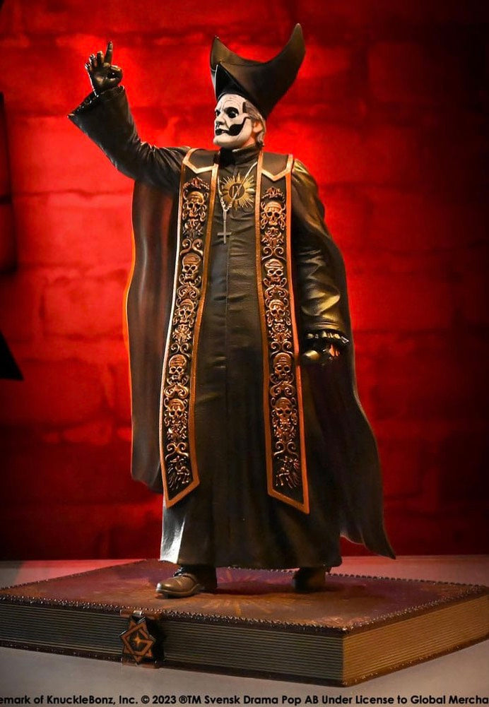 Ghost - Papa Emeritus IV (Black Robes) 1/9 Rock Iconz - Statue | Neutral-Image