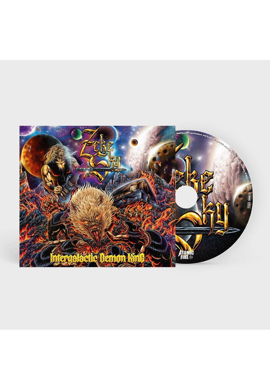 Zeke Sky - Intergalactic Demon King - Digipak CD | Neutral-Image